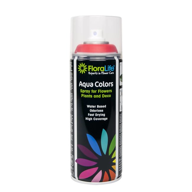 FLORALIFE® Aqua Color Spray – Hellrot 400 ml