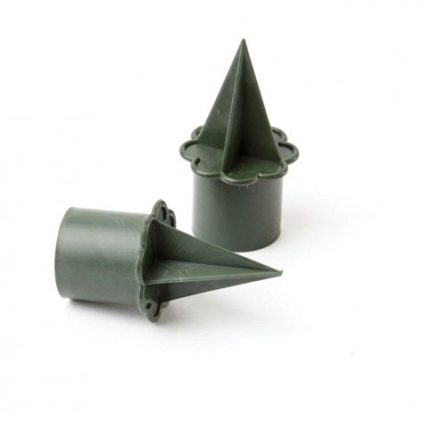 OASIS® FLORAL Kaarshouder Candleholder | Ø2.5cm x hoog (2.5cm houder, steek) - Janssen-shop