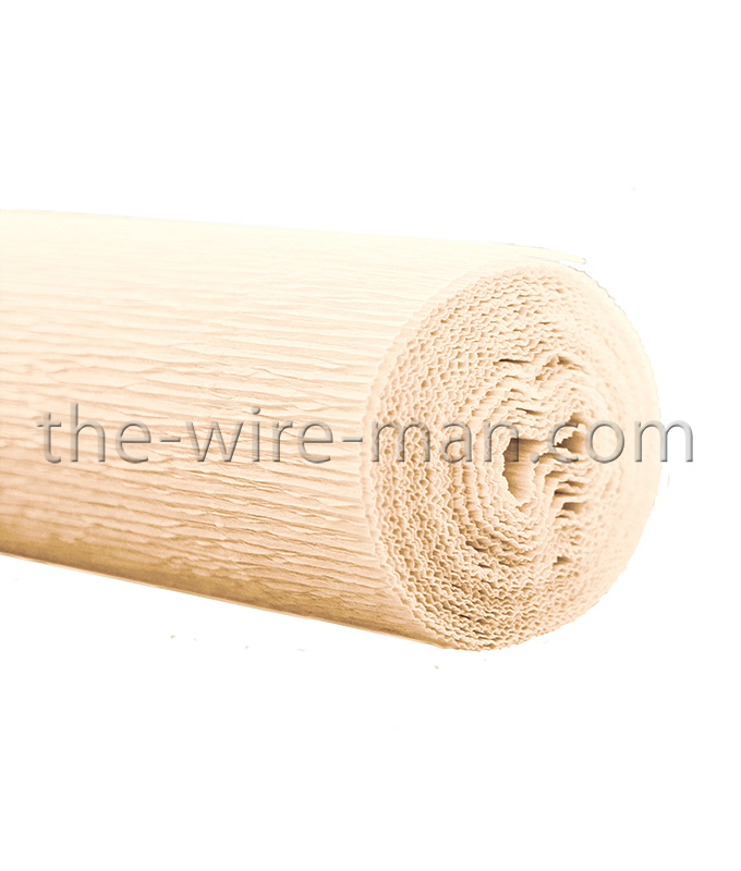 WEROLA Floristenkrepp Champagner