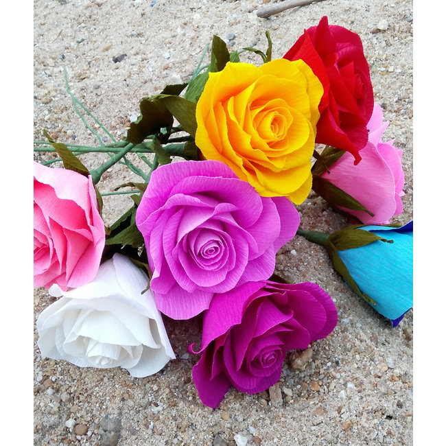 Floristenkrepp Silber Alukaschiert