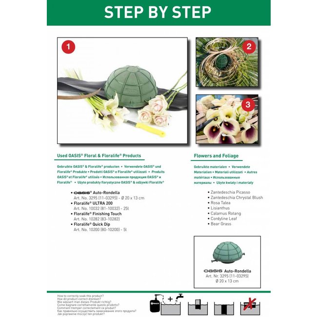 OASIS® Auto Rondella Ø20x13cm