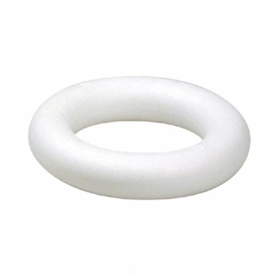 OASIS STYROPOR Piepschuim Krans Ring 25 x 5 cm (rond)