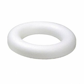 OASIS® STYROPOR Piepschuim Krans Ring 12 x 2 cm (vlak)