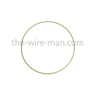 H&R The wire man® Draad Ring Goud 25 cm