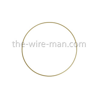 H&R The wire man® Draht Ring Gold 25 cm