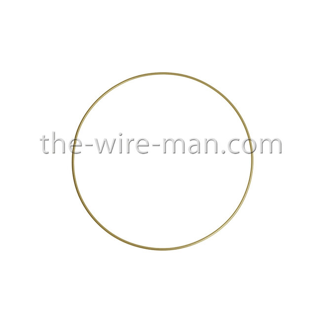 Draad Ring / Metaal Ring Goud 25 cm
