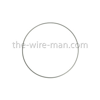 H&R The wire man® Draad Ring Zilver 25 cm