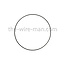 Draad Ring / Metaal Ring Zwart 25 cm