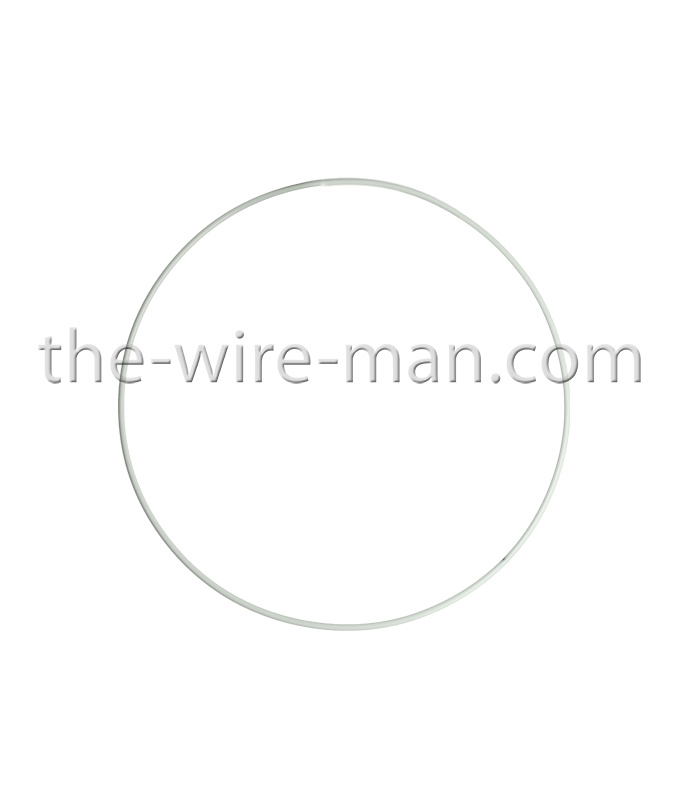 H&R The wire man Draht Ring Weiß 25 cm