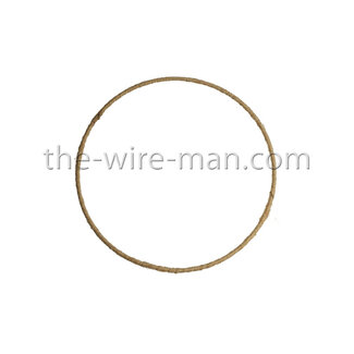 H&R The wire man® Draad Ring Jute 25 cm