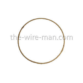 H&R The wire man® Draht Ring Jute 25 cm