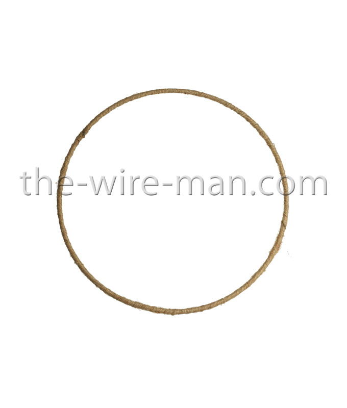 H&R The wire man Draht Ring Jute 25 cm