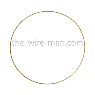 H&R The wire man® Draht Ring Gold 35 cm