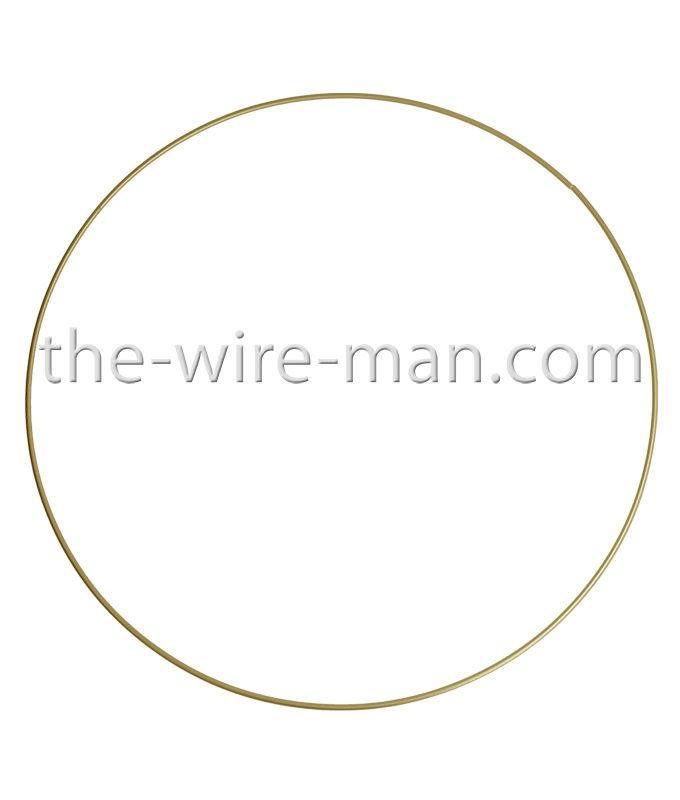 H&R The wire man Draad Ring Goud 35 cm