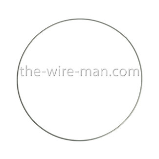 H&R The wire man® Draht Ring Silber 35 cm