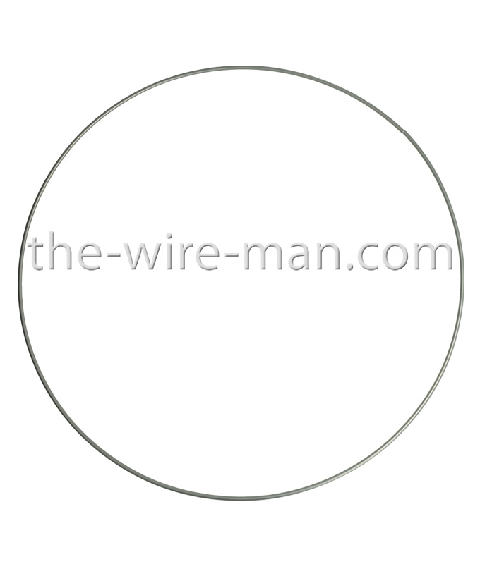 H&R The wire man Draad Ring Zilver 35 cm
