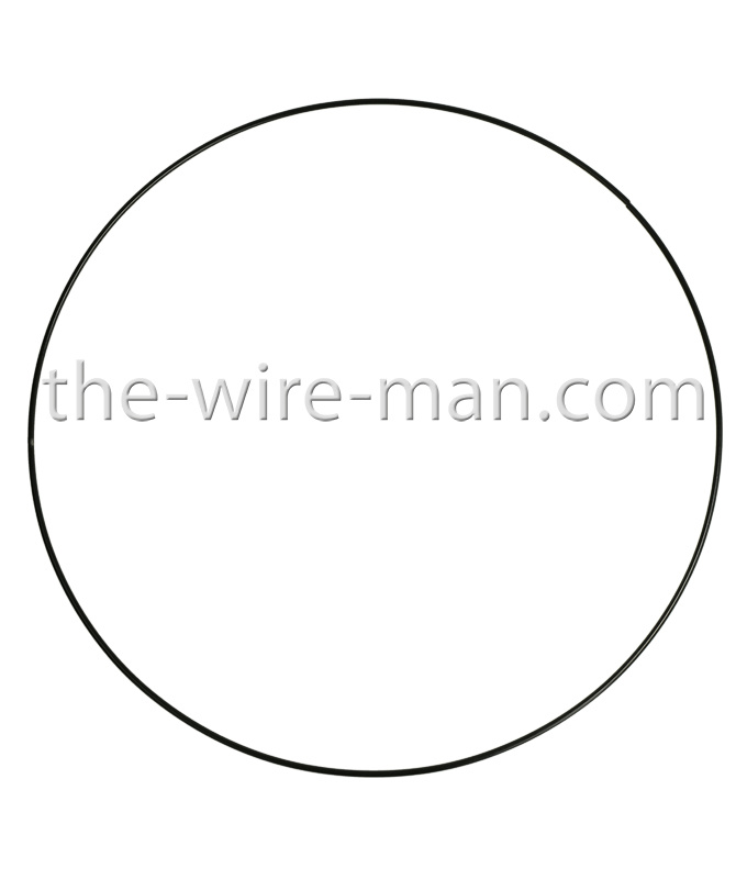 H&R The wire man Draad Ring Zwart 35 cm