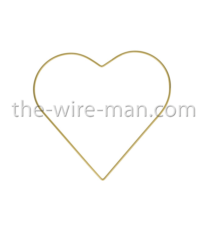 H&R The wire man Draad Hart Goud 25 cm