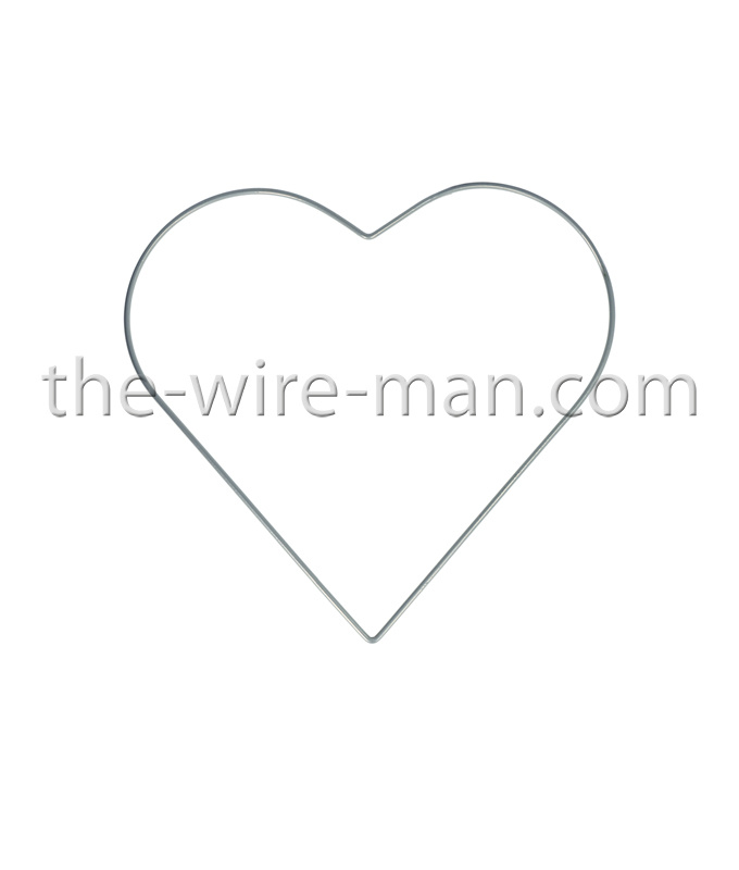 H&R The wire man Draad Hart Zilver 25 cm