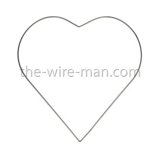 H&R The wire man® Draht Herz Silber 35 cm
