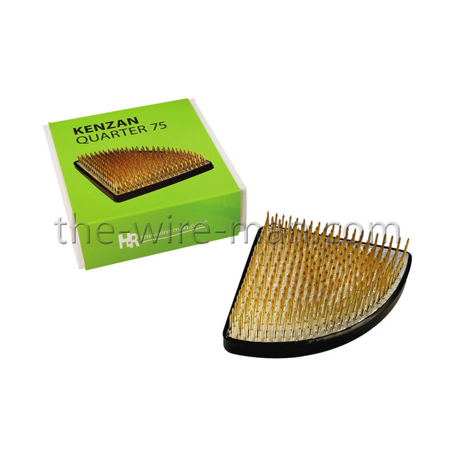 Kenzan Kwart 105 x 75 mm, 300 messing naalden