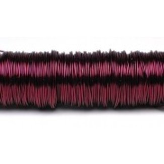 H&R The wire man® Wikkeldraad Bordeaux 0.5 mm x 50 m | 100g