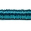 Deco Lak Draad op Houten Klos Turquoise Ø0.50mm x50m | 100g