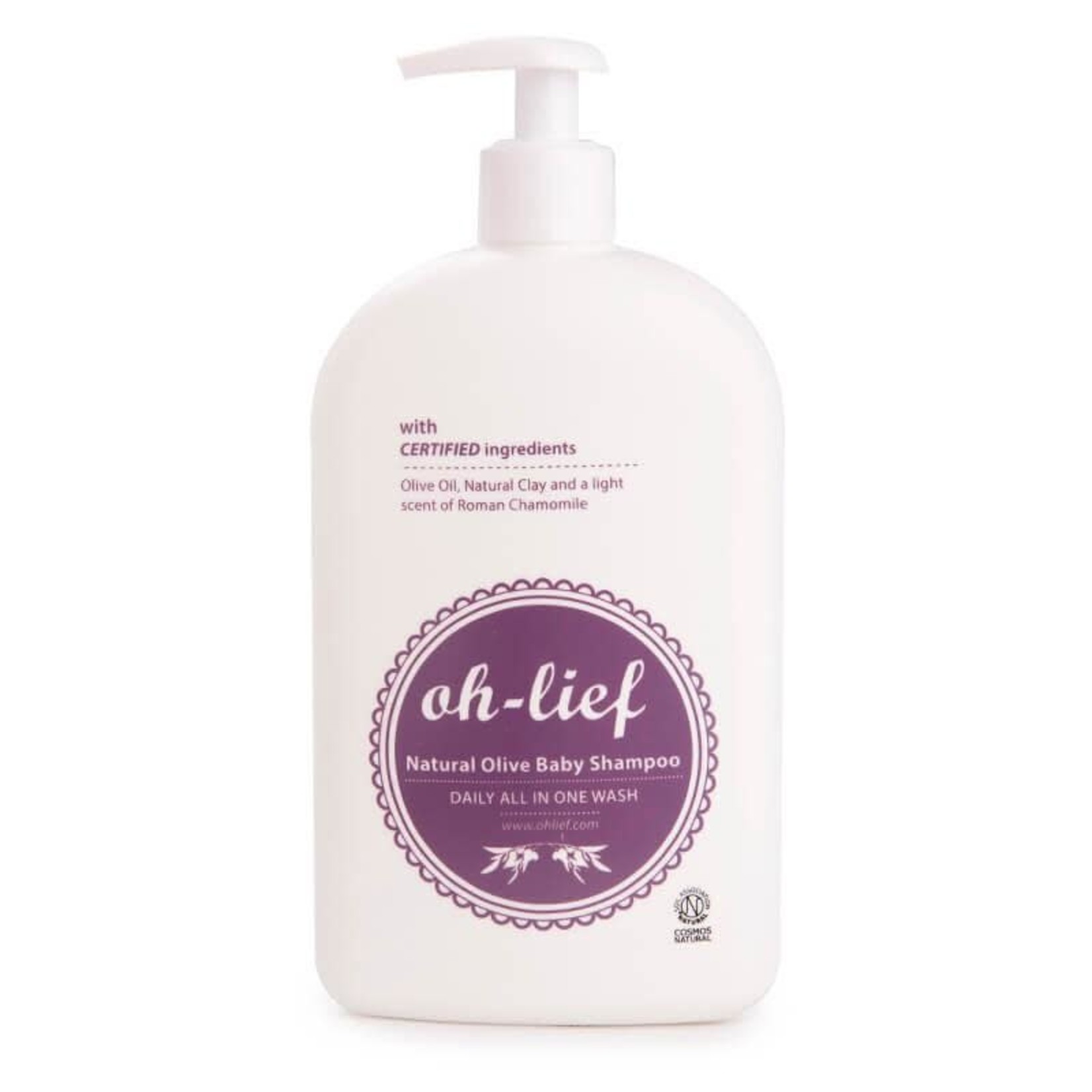 Oh-Lief Natural olive baby shampoo