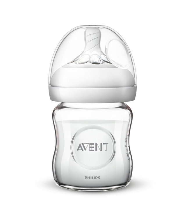 Philips Avent Natural 2.0 glazen fles (120ml)