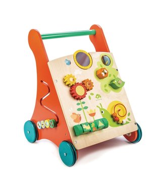 Tender Leaf Toys Activiteiten loopwagen