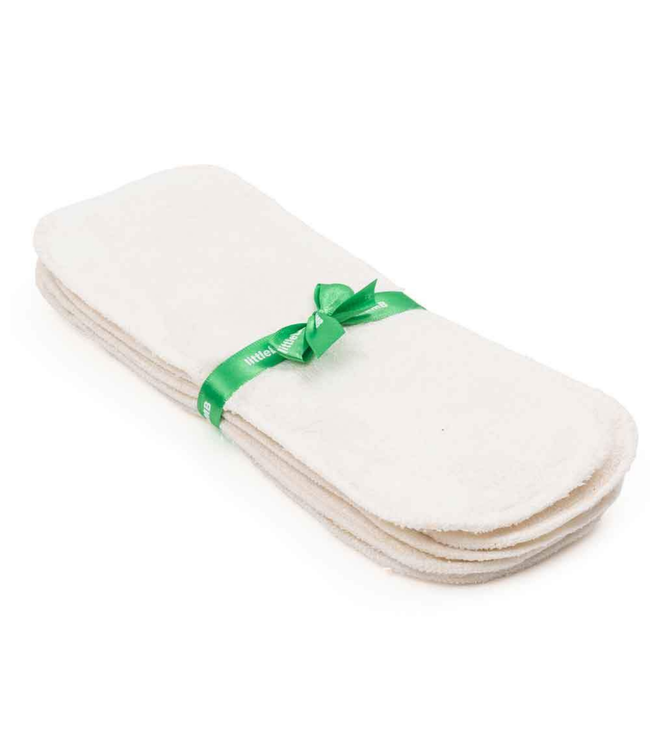 LittleLamb Bamboe booster drielaags (5 stuks)