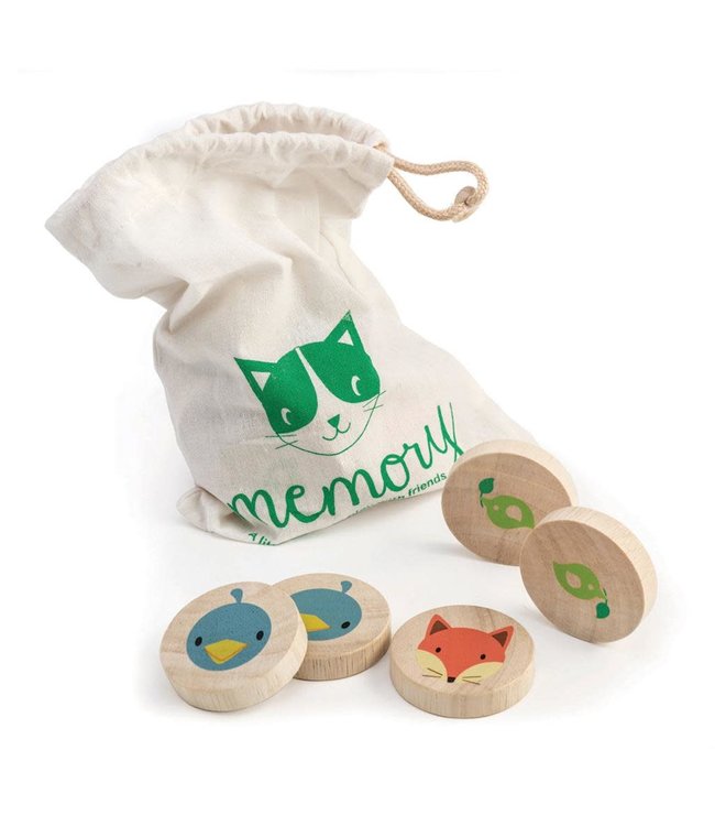 Tender Leaf Toys Memory - Slimme kat