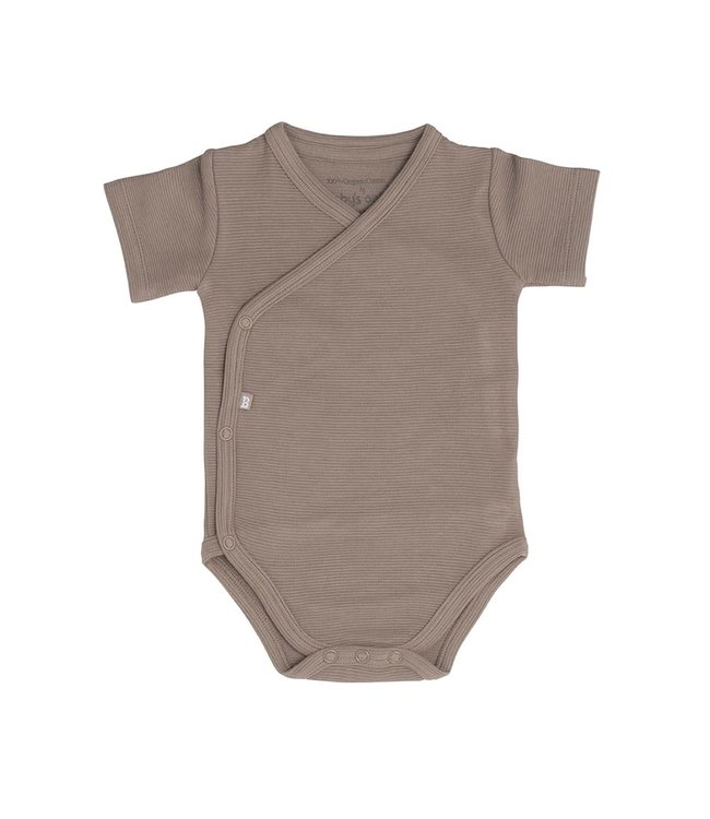 Baby's Only Romper korte mouw Pure (Mokka)