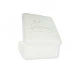 BilliesBox Bewaardoos voor wasbare doekjes (wit)