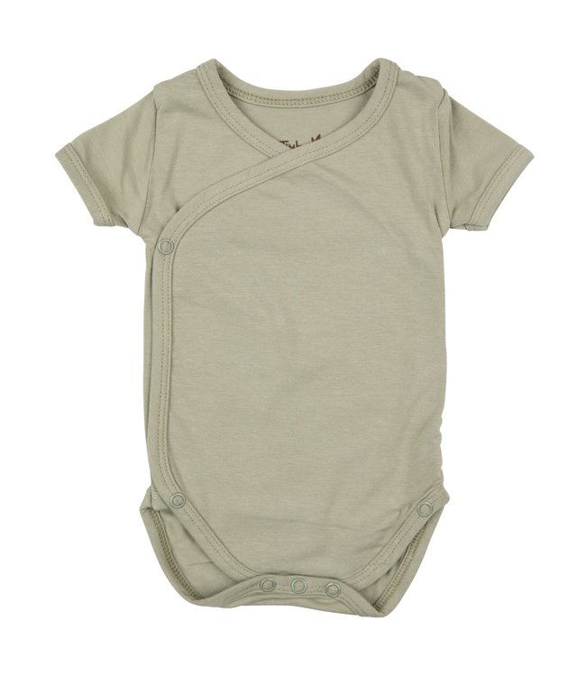 Timboo Romper met korte mouwen (Whisper Green)