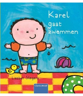 Clavis Karel gaat zwemmen