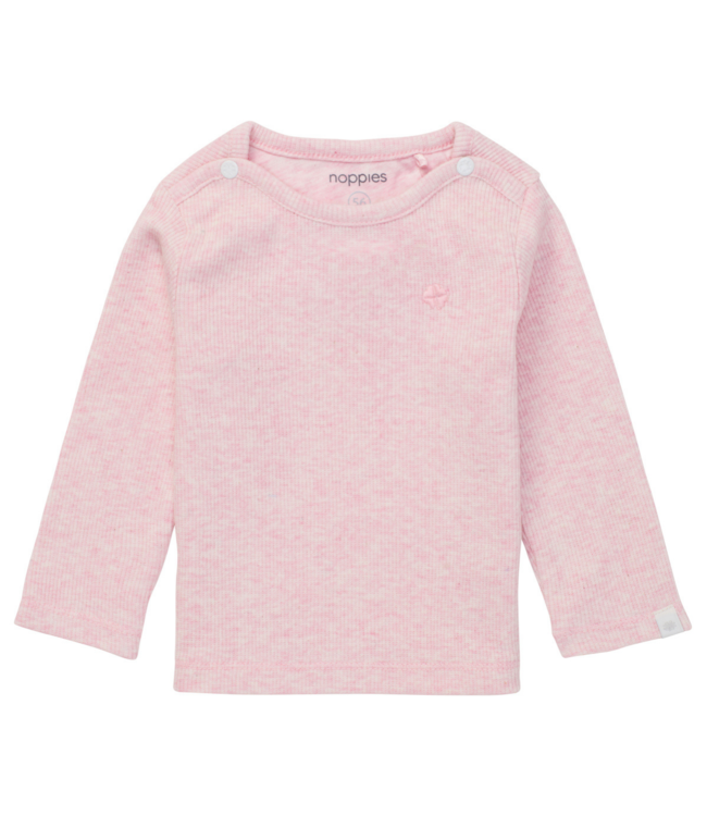 Noppies Truitje Rib Natal (Light Rose Melange)