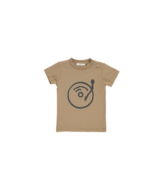 Gro Company Norr Baby T-shirt Warm Beige