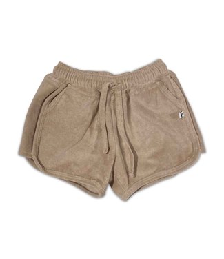 COS I SAID SO Terry Track Short (Beige)