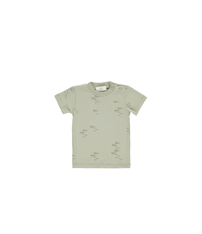 Gro Company T-shirt Norr (Light Grey Green Walvis)