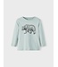 Name It T-Shirt LS Bear Iceberg Green