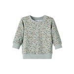 Name It Sweater LS Flowers (Green)