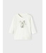 Name It T-Shirt LS Toberto (White Alyssum)
