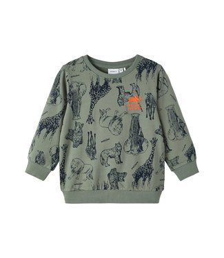 Name It Sweater Animalplanet (Laurel Wreath)