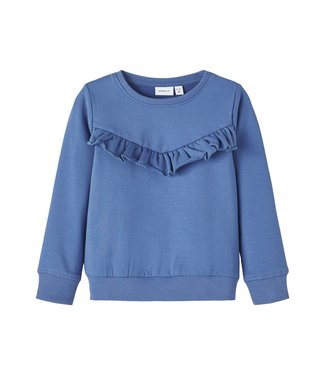 Name It Sweater Terry Box Bru (Bijou Blue)