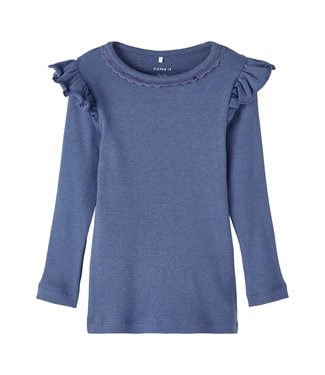 Name It T-Shirt LS Tinnie XSL (Bijou Blue)