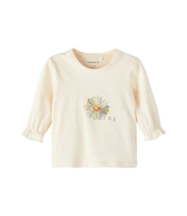 Name It T-Shirt LS Bahra (Buttercream)