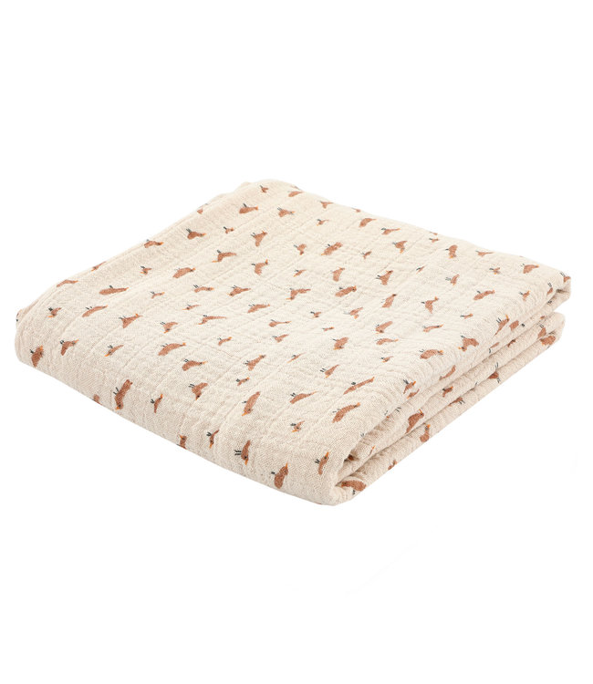 Trixie Swaddle 110x110cm (Babbling Birds)