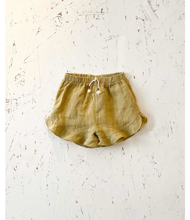 Play Up Linen Shorts Moringa