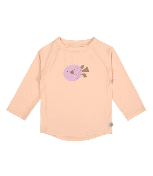 Lässig UV-shirt lange mouw (Fish Peach Rose)